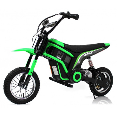 Детский электромотоцикл RiverToys A005AA зелёный 01